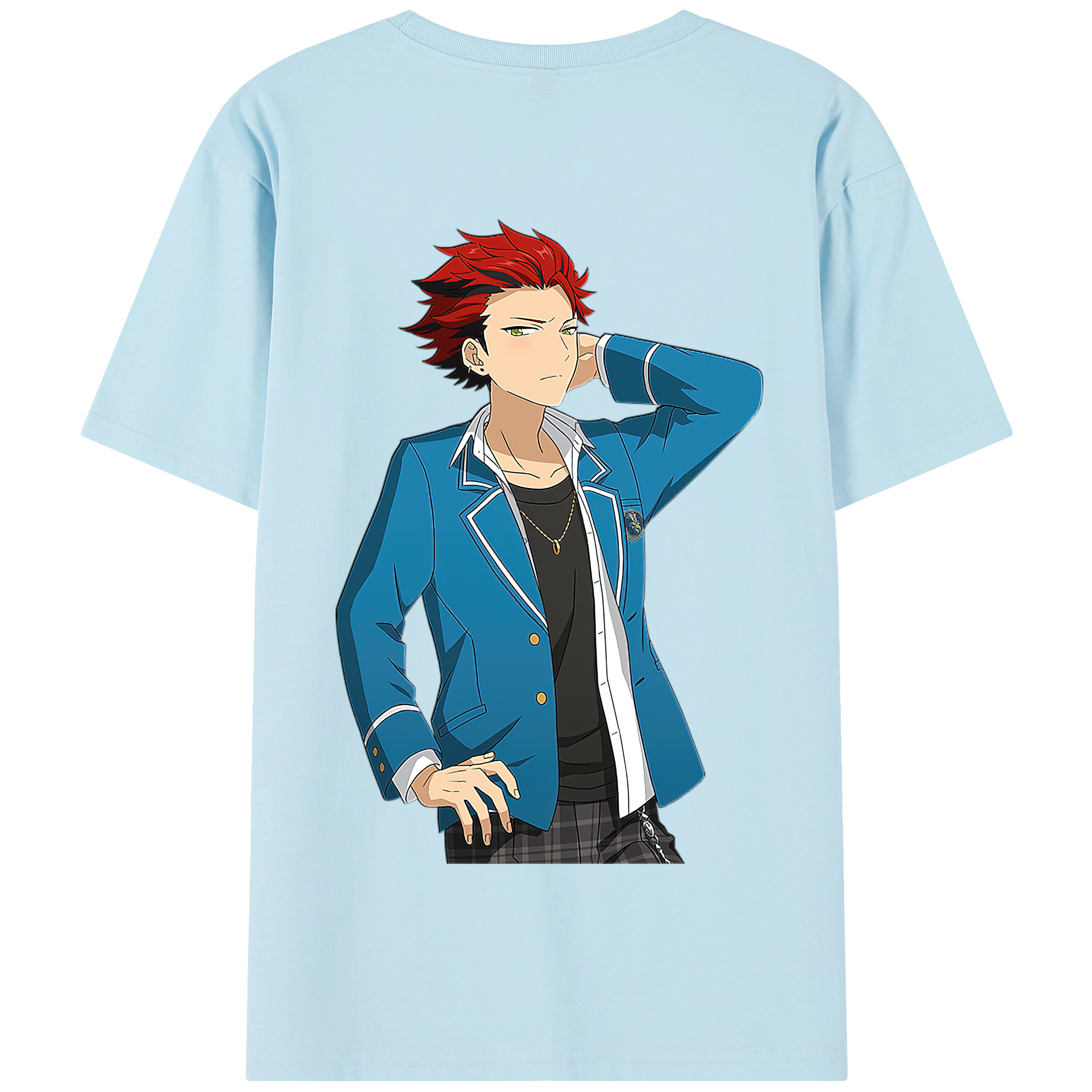 （画像用） あんさんぶるスターズ! Ensemble Stars 綿100％半袖Tシャツ（背面プリント）